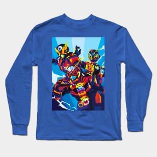 Kamen Rider Zi O and the gang Long Sleeve T-Shirt